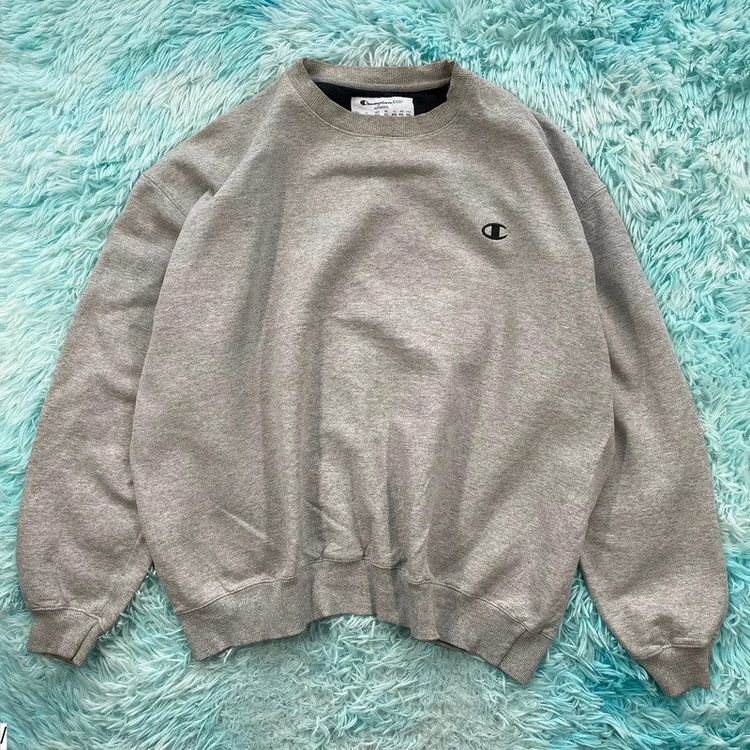 Champion Vintage 00s Grey Champion Sweatshirt Plain - XXL product image