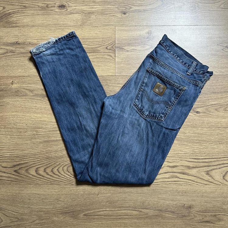 Blue Carhartt Carpenter Trouser 00s Texas Pant Fit image 1