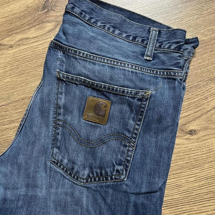 Blue Carhartt Carpenter Trouser 00s Texas Pant Fit image 2