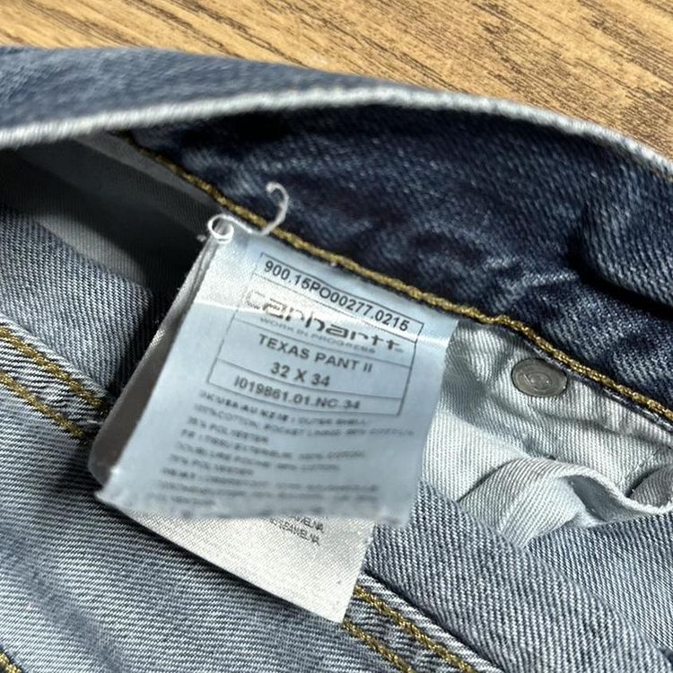Blue Carhartt Carpenter Trouser 00s Texas Pant Fit image 7