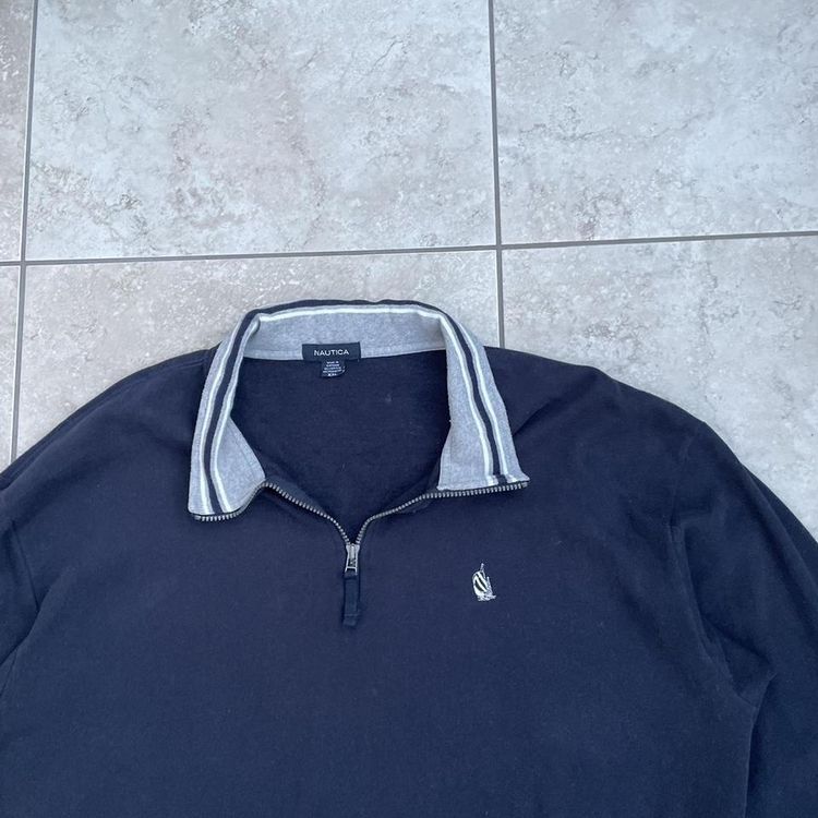 Y2K Nautica quarter zip imagen 2