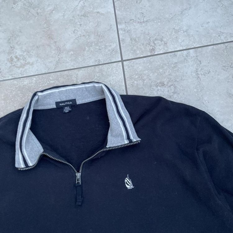 Y2K Nautica quarter zip imagen 3