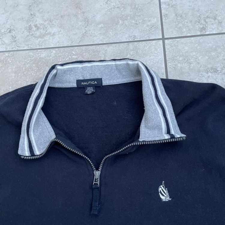 Y2K Nautica quarter zip imagen 4