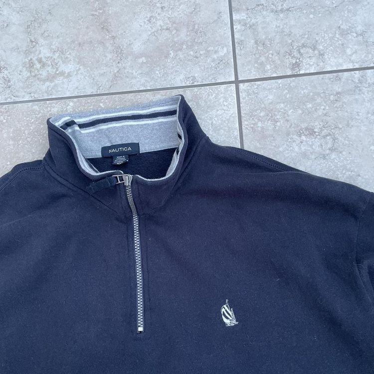 Y2K Nautica quarter zip imagen 6