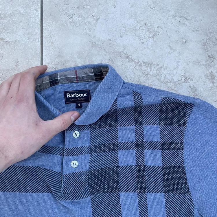 Y2K barbour polo shirt image 4