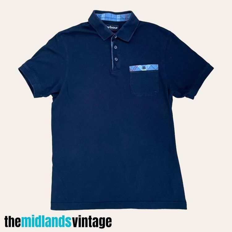 Y2K barbour polo shirt image 1
