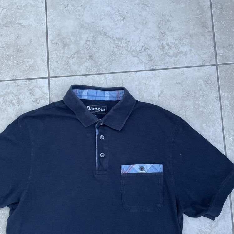Y2K barbour polo shirt image 3