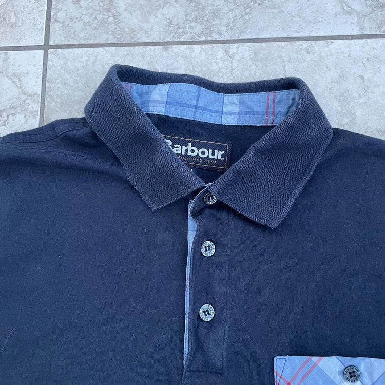 Y2K barbour polo shirt image 5