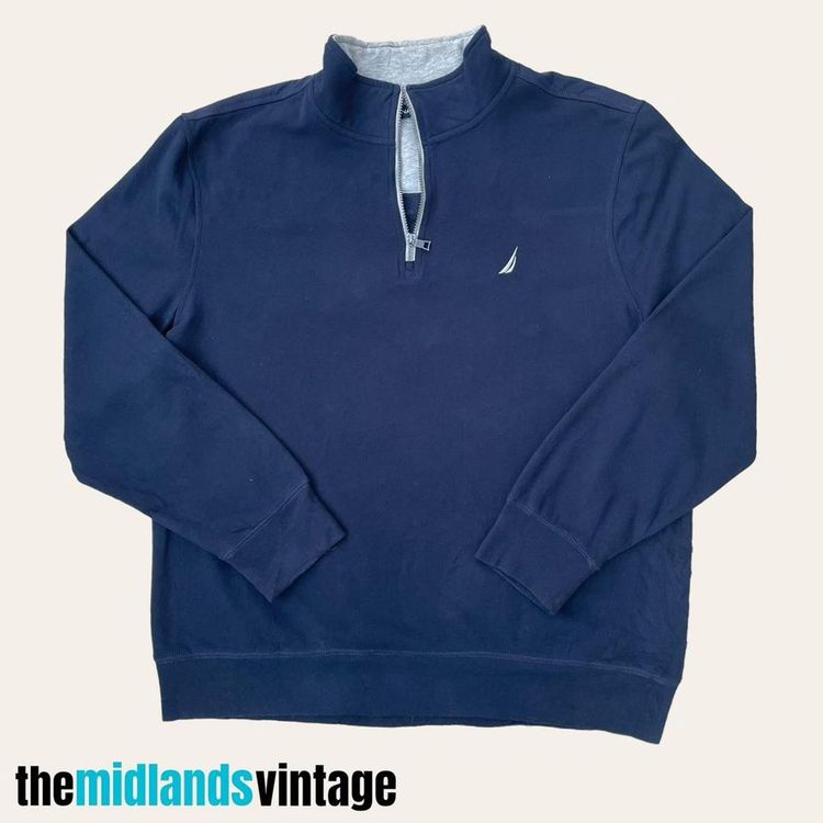 Y2K Nautica quarter zip imagen 2
