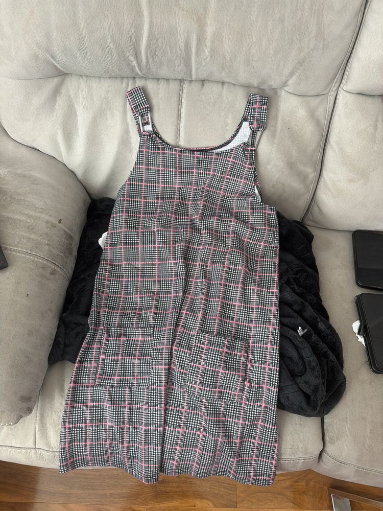 Other Plaid Pinafore Dress product image