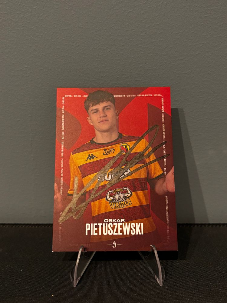 Oskar Pietuszewski autograf