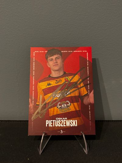 Oskar Pietuszewski autograf