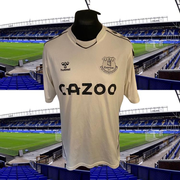 EVERTON TRAINING FOOTBALL SHIRT