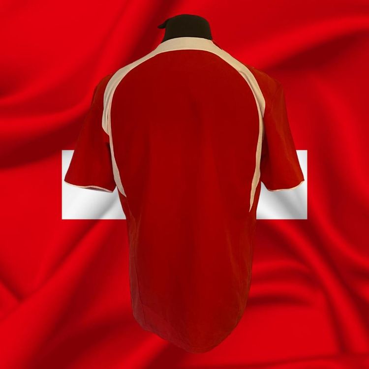 SWITZERLAND 2006-08 SIGNED HOME FOOTBALL SHIRT obraz 2
