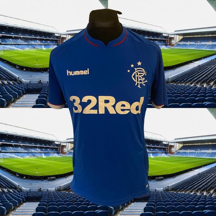 RANGERS 2018-19 HOME FOOTBALL SHIRT