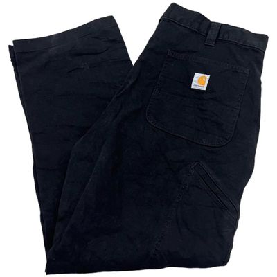 Vintage Carhartt relaxed fit carpenter black pants - size 38x30