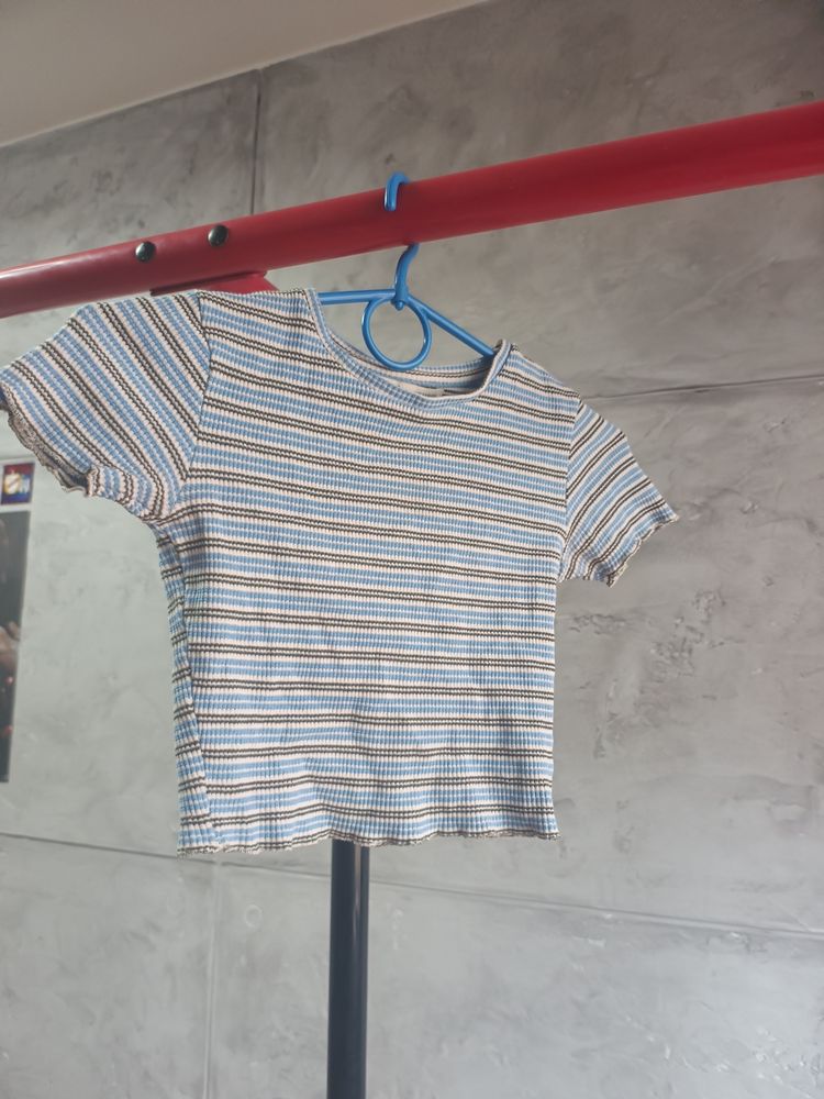 Striped Short Sleeve Shirt