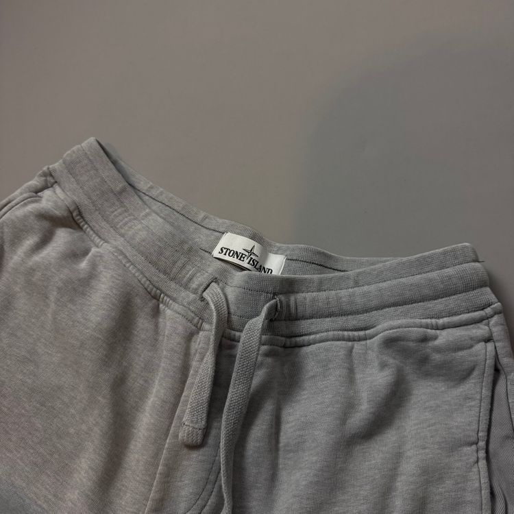 Stone Island Grey Cotton Joggers - Small imagen 4