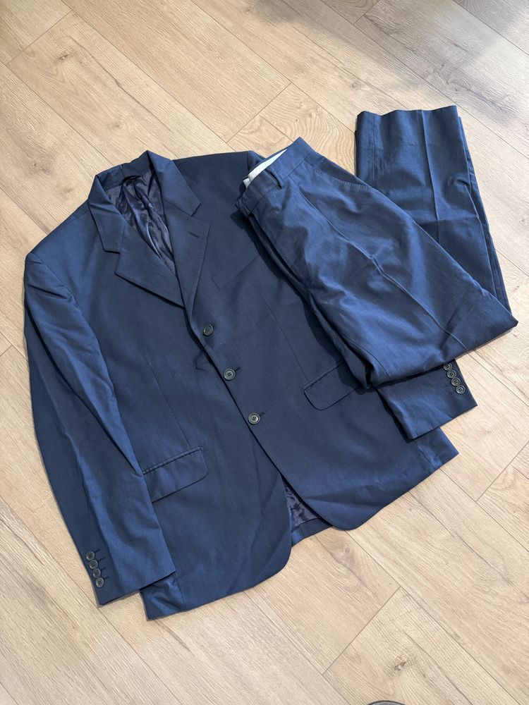 Navy Blue Suit Jacket And Trousers