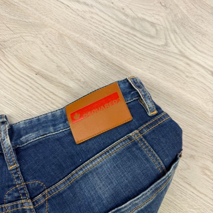 Dsquared2 Men’s Blue Distressed Twist Jeans - 48 (Uk 30) imagen 6