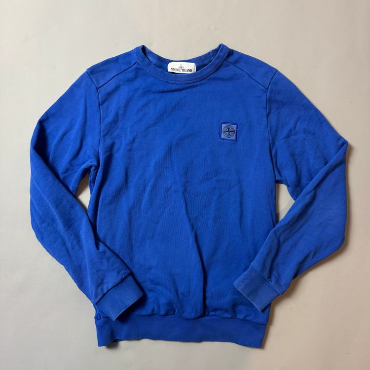 Stone Island Blue Patch Sweatshirt - Medium image 1