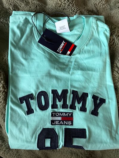 Tommy Jeans Light Green T-Shirt