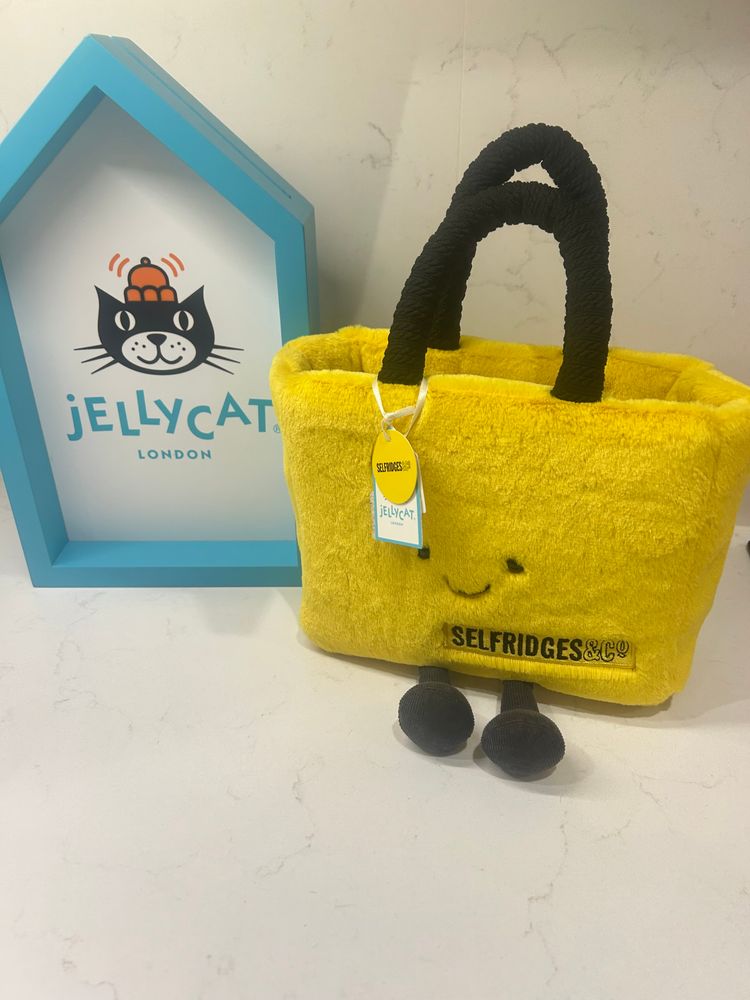 Jellycat Amuseables Selfridges Exclusive Bag BNWT 
