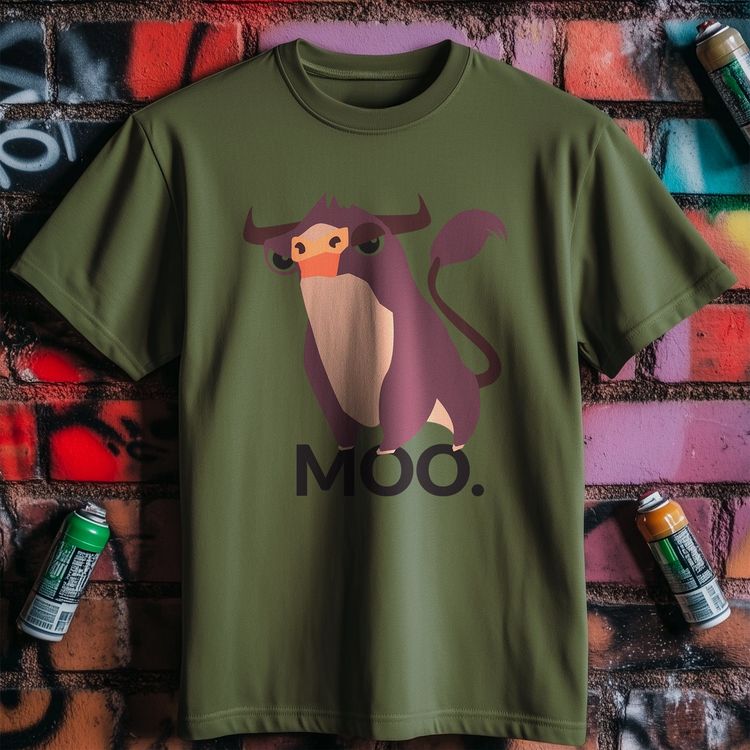 Moo-tastic Comedy T-Shirt image 1