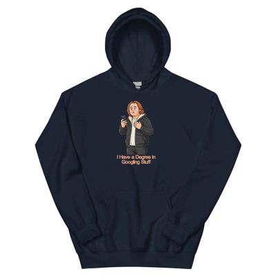 Funny Lewis Capaldi Hoodie I Have A Degree in Googling Stuff Alcyone213k 3