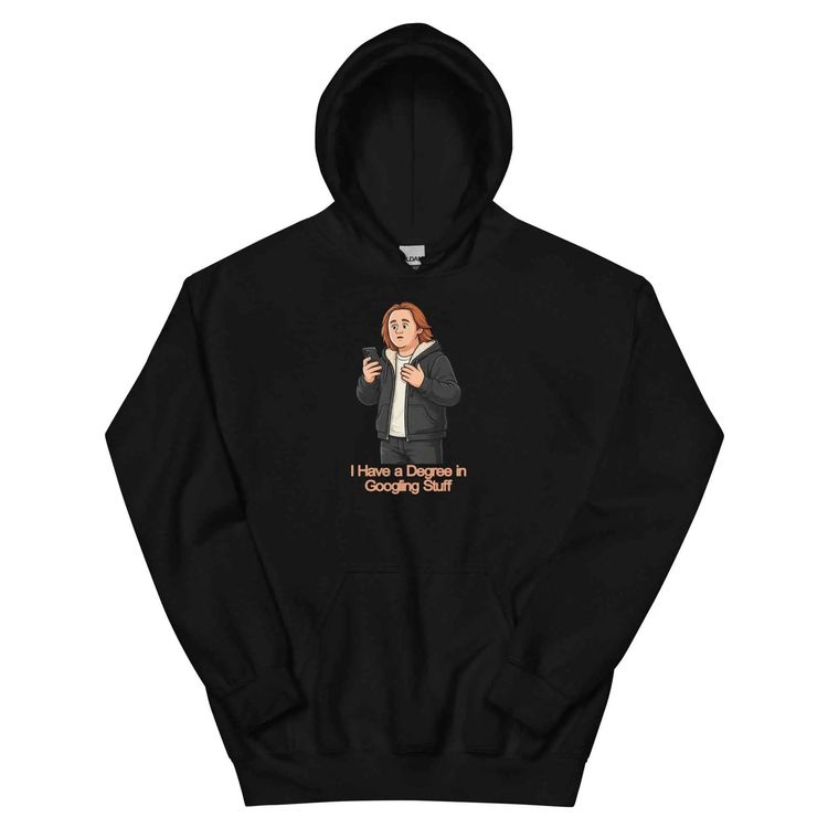 Funny Lewis Capaldi Hoodie I Have A Degree in Googling Stuff Alcyone213k