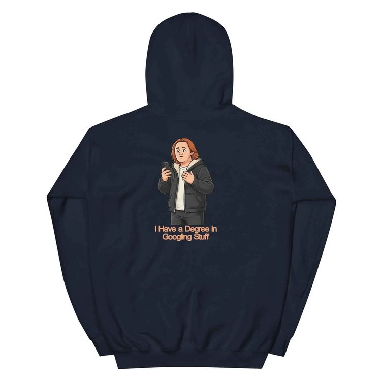 Funny Lewis Capaldi Hoodie I Have A Degree in Googling Stuff Alcyone213k 4