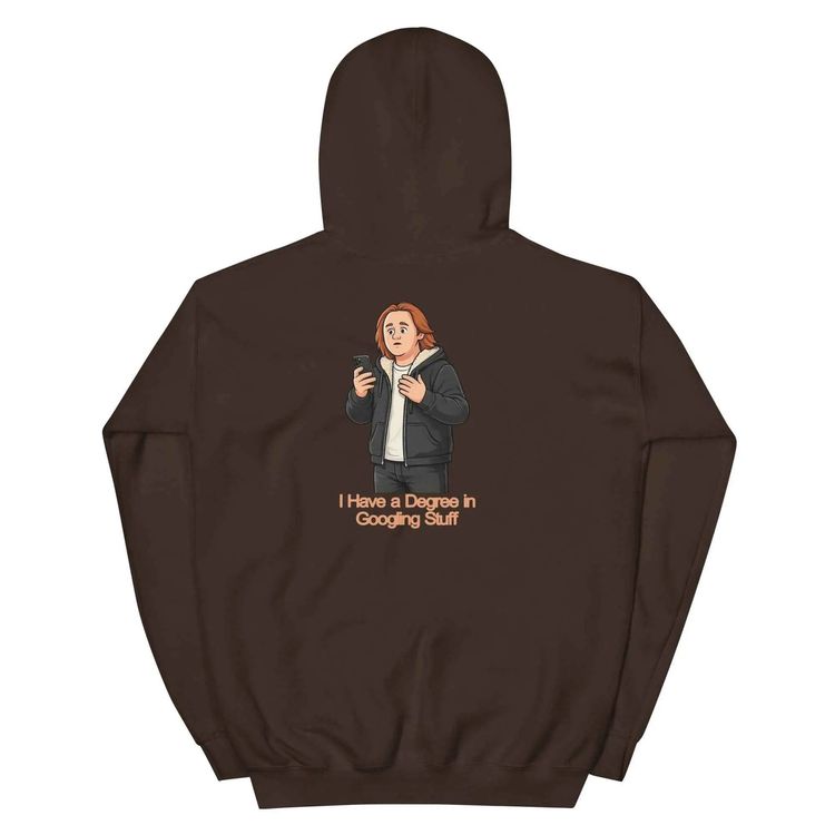 Funny Lewis Capaldi Hoodie I Have A Degree in Googling Stuff Alcyone213k 8