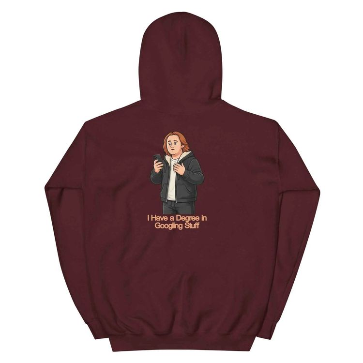 Funny Lewis Capaldi Hoodie I Have A Degree in Googling Stuff Alcyone213k 6