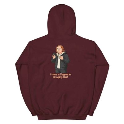 Funny Lewis Capaldi Hoodie I Have A Degree in Googling Stuff Alcyone213k 6