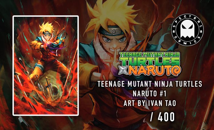 Marvel Teenage Mutant Ninja Turtles Naruto #1 Virgin product image