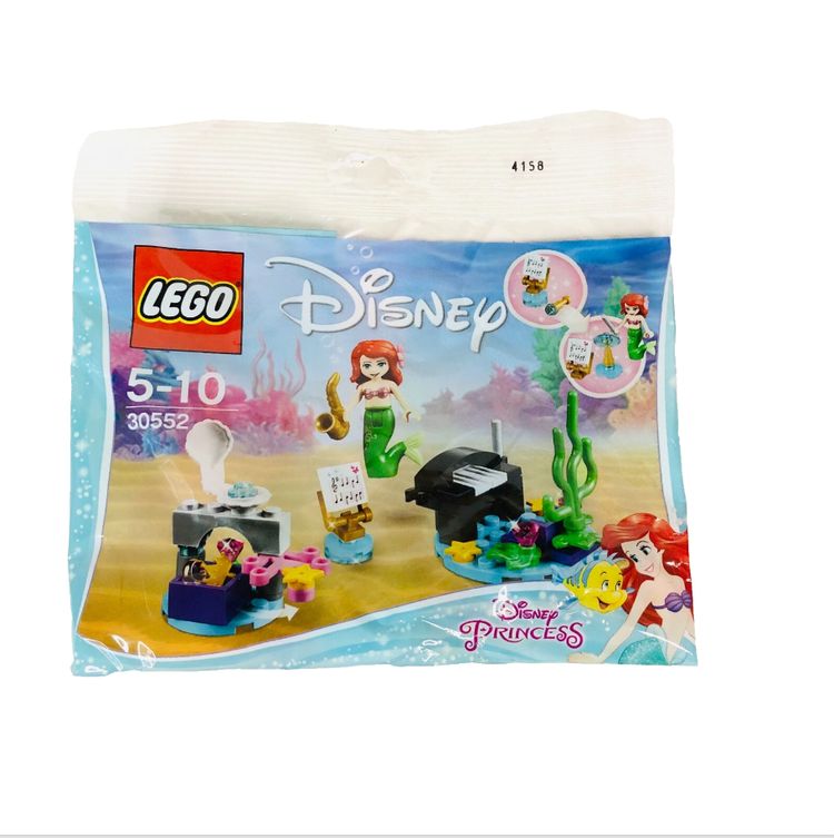 Fabulous Finds by Nikki LEGO Disney Princess: Ariel's Underwater Symphony  (30552) Brand New Sealed Polybag product image