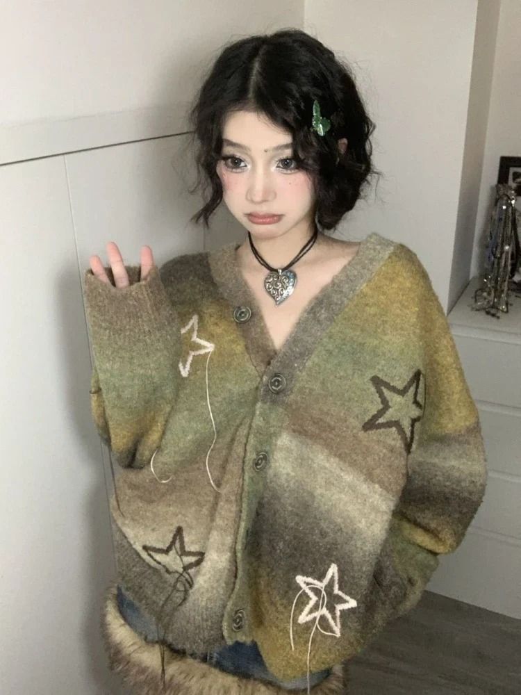 Button-Up Cardigan Sweater imagen 2