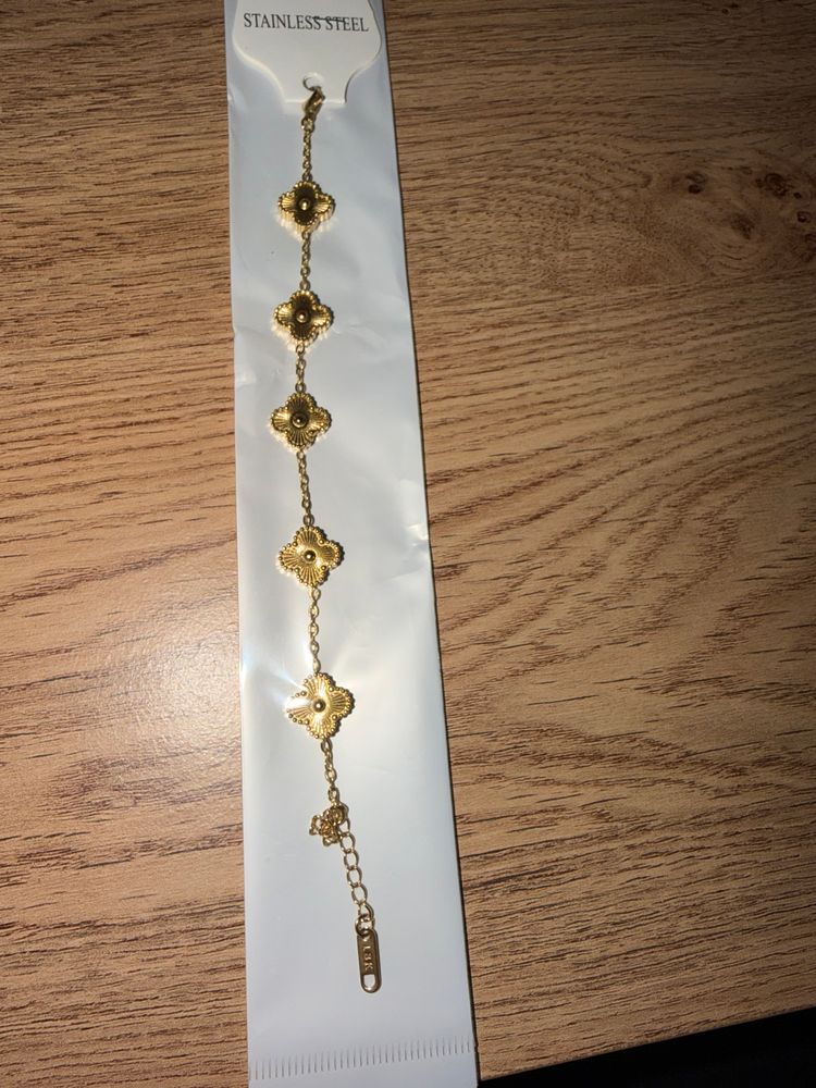 Gold-Tone Stainless Steel Bracelet image 1