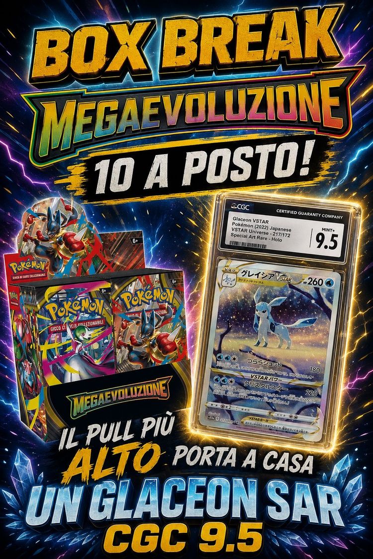 Posto box break megaevoluzioni