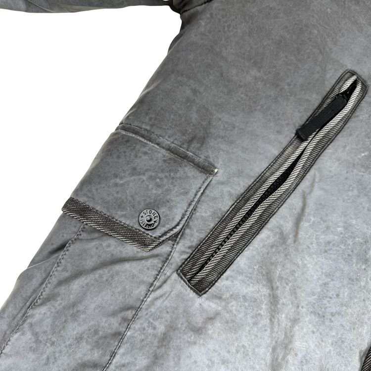 Stone Island Liquid Reflective 2012 Fleece Lined Jacket - Large image 3