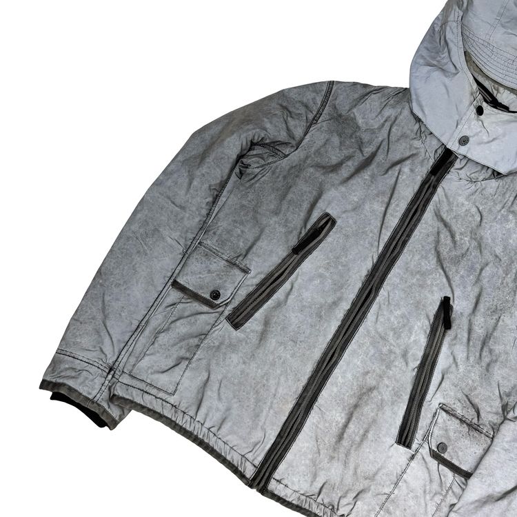 Stone Island Liquid Reflective 2012 Fleece Lined Jacket - Large image 10