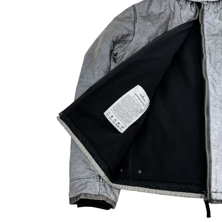 Stone Island Liquid Reflective 2012 Fleece Lined Jacket - Large image 12