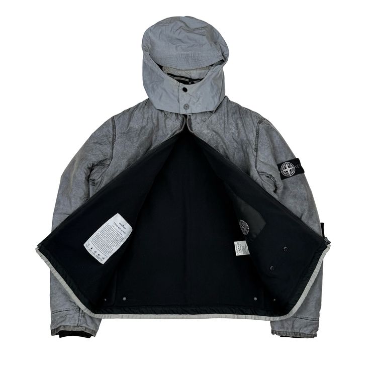 Stone Island Liquid Reflective 2012 Fleece Lined Jacket - Large image 2