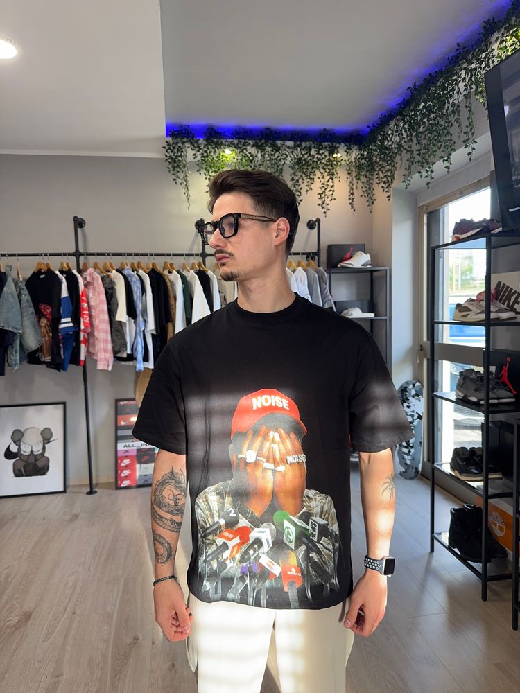 Black Graphic T-Shirt