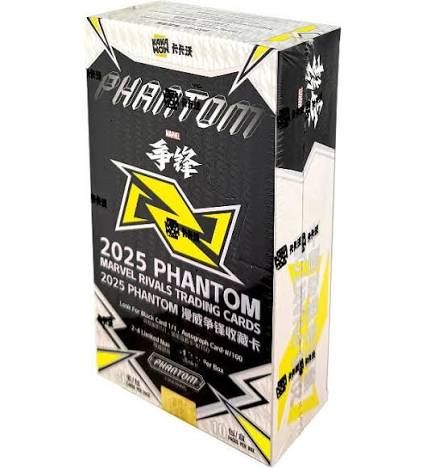 Marvel  Rivals 2025 PHANTOM trading cards Chinese Kakawow full box . 