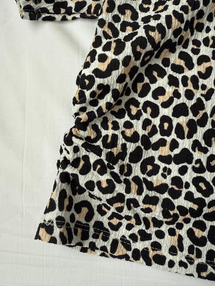 F&F Leopard Print Short Sleeve Top imagen 3