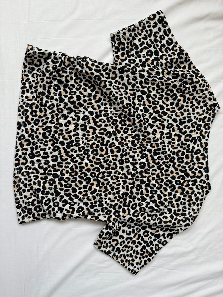 F&F Leopard Print Short Sleeve Top imagen 4