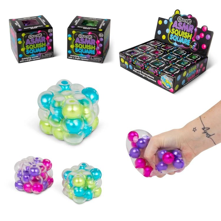Scrunchems ASMR Squish Square - Assorted - Each