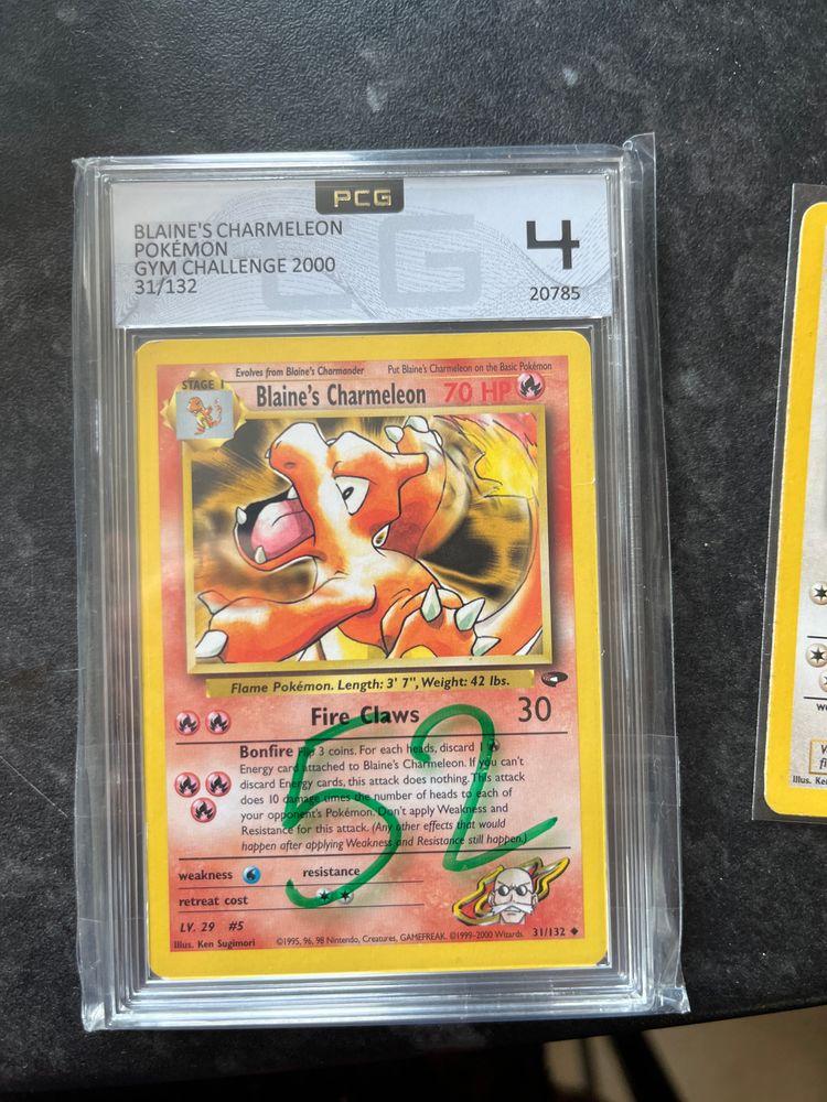 Blaine'S Charmeleon Pokemon Card imagen 1