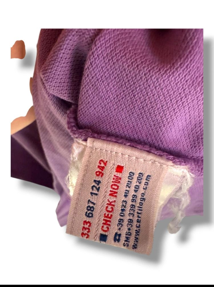 Moncler Purple Polo Shirt 4